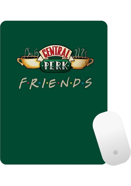 Friends Baskılı Bilek Destekli Mouse Pad