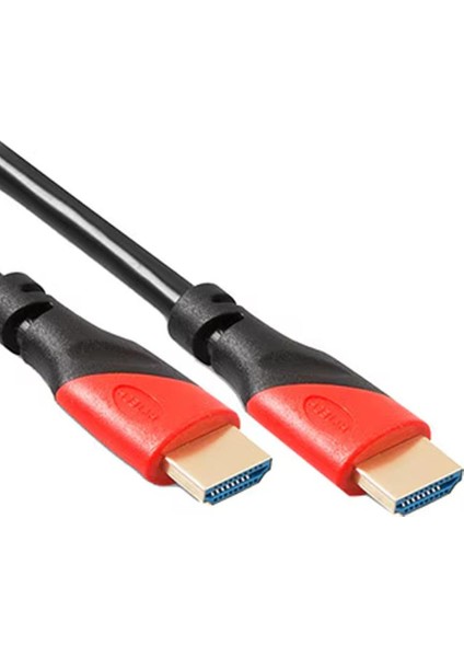 Hy-Hdm5 Altın Uçlu 24K 1.4 Versiyon 3D HDMI Görüntü Aktarma Kablosu 5mt