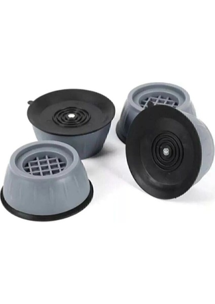 12 Adet Çamaşır Makinesi Titreşim ve Gürültü Önleyici Kaydırmaz Vantuzlu Zemin Koruyucu Stoper Set indirimleri