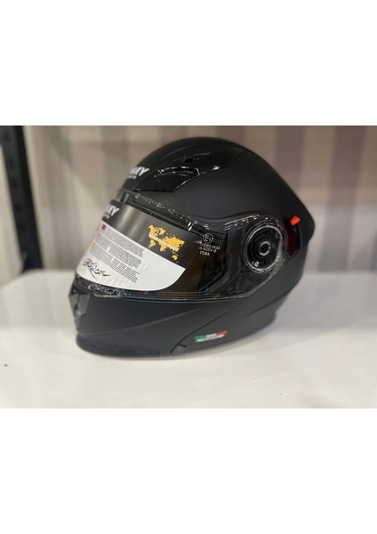 Kask Sway 926 Mat Siyah Çene Açılır