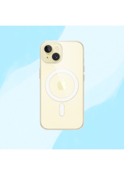 Apple iPhone 15 Plus Clear Magsafe Şeffaf Kılıf | 2 Yıl Sararmama Garantili fiyatları
