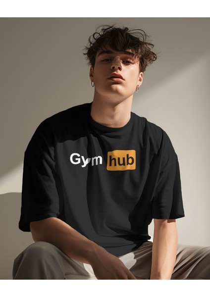 "gymhub" Oversize T-Shirt
