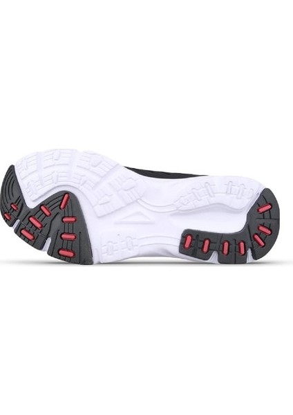 242-6923 Siyah Beyaz Bağcıklı Spor Ayakkabı