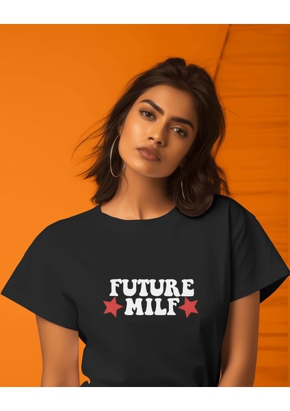 "future Milf" Oversize T-Shirt modelleri