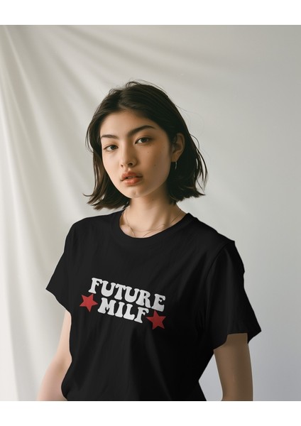 "future Milf" Oversize T-Shirt modelleri