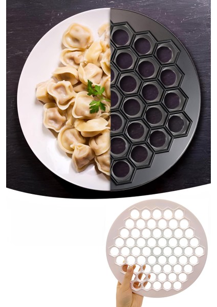 Mantı Kalıbı Tek Seferde 61 Mantı Lallula Design 720866