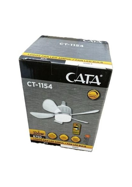 CT-1154 62 Watt Lodos Fan LED Ampul Beyaz fiyatları
