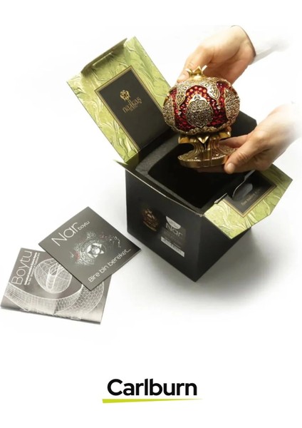 Özel Üretim Kutulu Antik Gümüş Canlılık Pozitiflik Dekoratif Karınca Duası Bereket Nar Boytu Biblo fiyatları