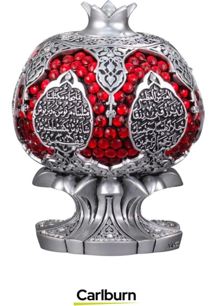 Özel Üretim Kutulu Antik Gümüş Canlılık Pozitiflik Dekoratif Karınca Duası Bereket Nar Boytu Biblo modelleri