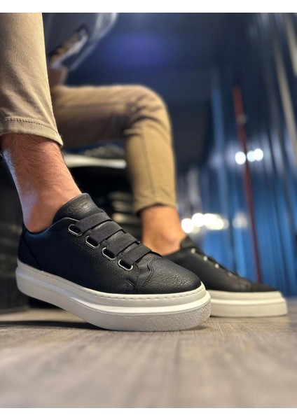 Knack Günlük Ayakkabı 521 Siyah (Beyaz Taban) modelleri