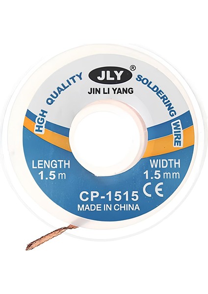 CP-1515 Örgülü Lehim Sökme Teli (1.5mm x 150CM)