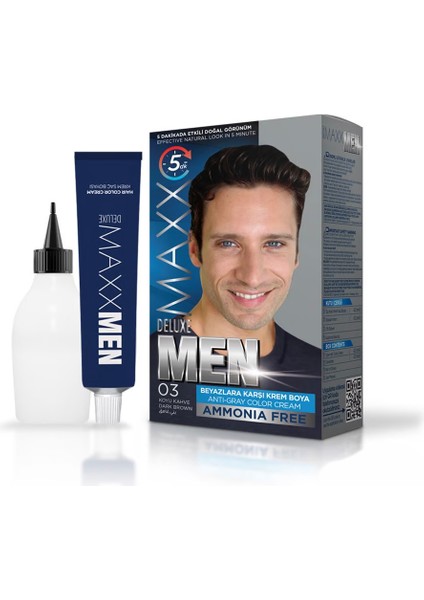 Man 0.3 Koyu Kahve Saç Boyası