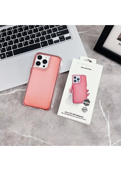 iPhone 14 Pro Pc+Tpu Materyal Kılıf