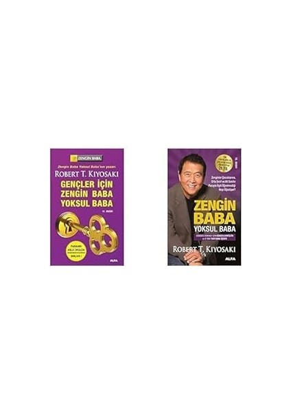 Zengin Baba Yoksul Baba - Gençler İçin Zengin Baba Yoksul Baba 2'li Set - Robert T. Kiyosaki
