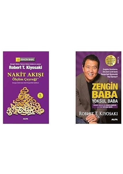 Nakit Akışı - Zengin Baba Yoksul Baba 2'li Set - Robert T. Kiyosaki