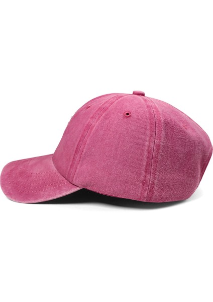 Baseball Hustle Unisex Vintage Pembe Şapka