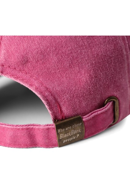 Baseball Hustle Unisex Vintage Pembe Şapka