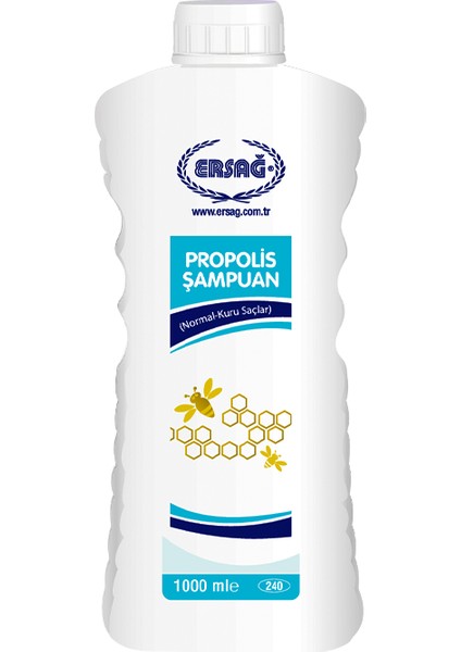 Propolisli Şampuan (Normal-Kuru Saçlar) 1000 ml