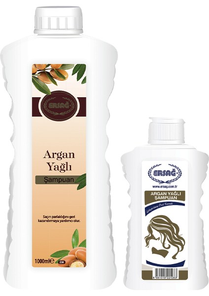 Aparatlı Argan Yağlı Şampuan 1000 ml