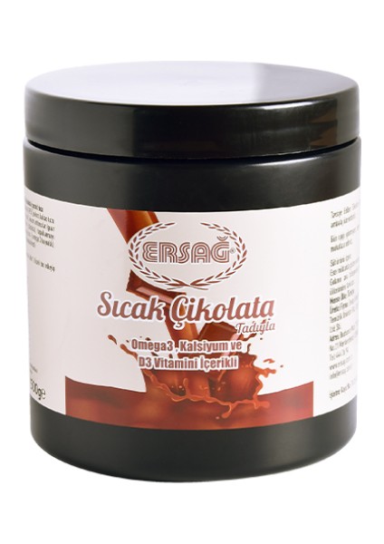 Sıcak Çikolata (Omega 3, Kalsiyum, D3 Vitamini)