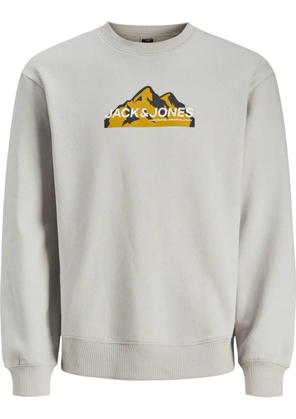 Jcomountaın Logo Crew Neck Erkek Sweatshırt