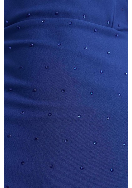 Yeni Fit Mezuniyet Balo Finike Dokuma Straplez Kolsuz Kol Bodycone Midi Boy Elbise fırsatları