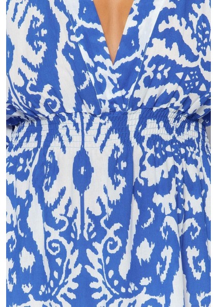 Yeni Rahat Plaj Günlük Vual Dokuma Kruvaze Uzun Kol Skater Mini Boy Büyük Beden Elbise indirimleri