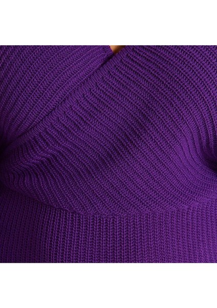 Yeni Fit Casual Günlük Selanik Triko Kruvaze Uzun Kol Basic Mini Boy Büyük Beden Elbise indirimleri
