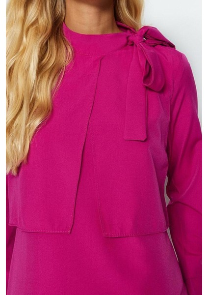 Yeni Regular Günlük Terryviskon Dokuma Boyundan Bağlamalı Uzun Kol A-Line Maxi Boy Tesettür Elbise fırsatları