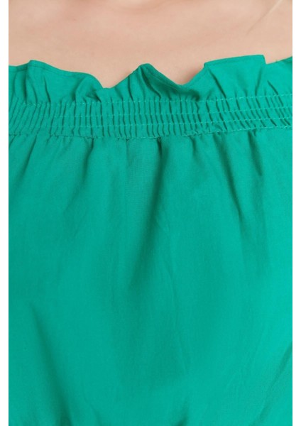 Yeni Rahat Casual Günlük Shally Dokuma Carmen Yaka Kısa Kol A-Line Midi Boy Büyük Beden Elbise fırsatları