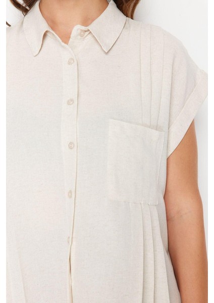 Yeni Rahat Plaj Günlük Mesh Dokuma Gömlek Yaka Kısa Kol Shift Mini Boy Elbise modelleri