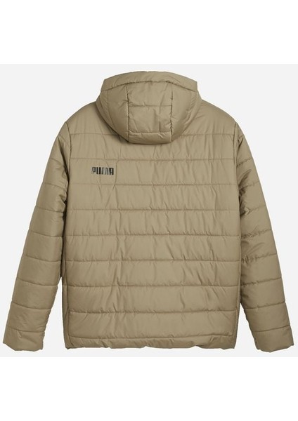 Erkek Mont Ess Hooded Padded Koyu Sarı - 84893867 S - Koyu Sarı fırsatları