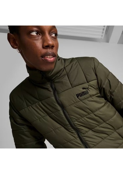 Erkek Mont Ess+ Padded Jacket Koyu Yeşil - 84934970 S - Koyu Yeşil modelleri