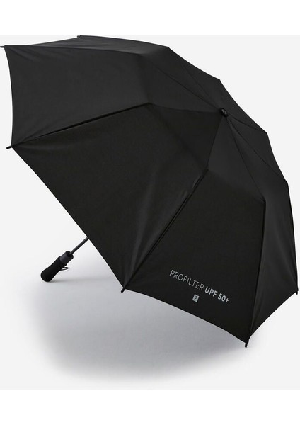 Kumaş Şemsiye - Küçük Boy - Siyah - Profilter Siyah Düz