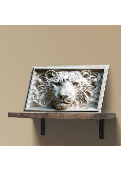 3D Görünümlü Metal Tablo Aslan Galatasaray, Poster, Tablo, Tuval, Ev Dekorasyon, Dekorasyon fırsatları
