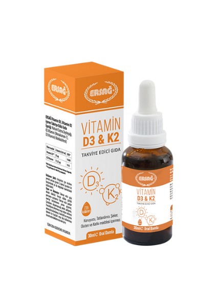 Vitamin D3-K2 30 ml.