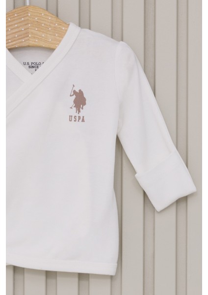 U.S. Polo Assn. Erkek Bebek 5'lı Zıbın Seti