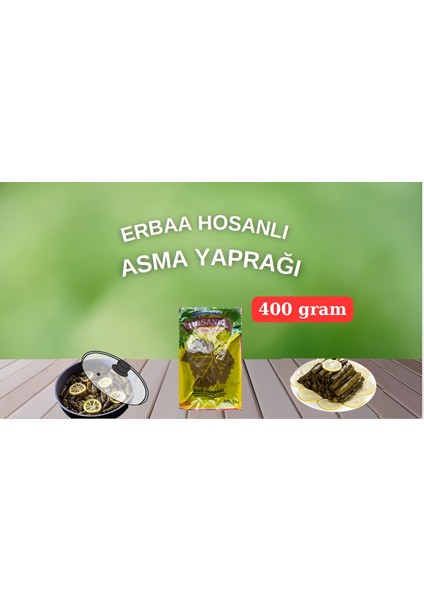 Tokat Erbaa Salamura Asma Yaprağı 400 Gram Salamura Yaprak