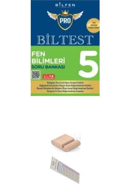 5. Sınıf Biltest Fen Bilimleri Soru Bankası-Maarif Modeli Yeni Müfredat/+Telefon Tutucu+Çözüm Ayracı
