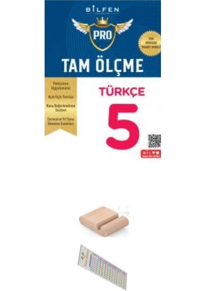 5. Sınıf Tam Ölçme Türkçe-/maarif Modeli Yeni Müfredat/+Telefon Tutucu+Çözüm Ayracı