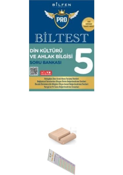 5. Sınıf Biltest Din Kültürü Soru Bankası-/maarif Modeli Yeni Müfredat/+Telefon Tutucu+Çözüm Ayracı