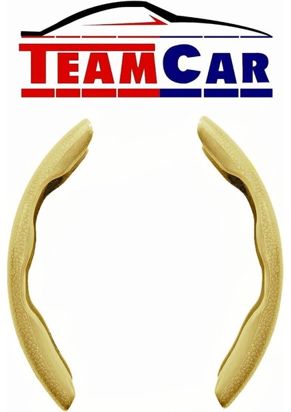 Teamcar Oto Direksiyon Kaydırmaz Spor Kapak Bej Tüm Araçlara Uyumlu modelleri