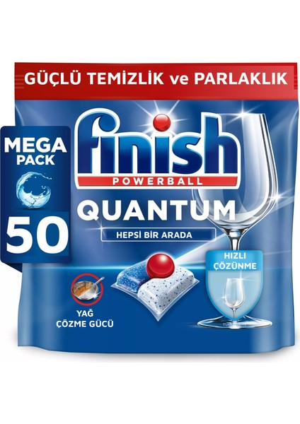 Quantum 72 Kapsül Bulaşık Makinesi Deterjanı Tableti (1X72)