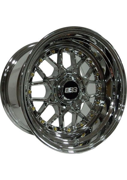 16 Inç 4X100 Bbs Fm3 Civic Doğan Şahin Uyumlu Krom Jant Modeli Honda Tofaş (4 Adet)