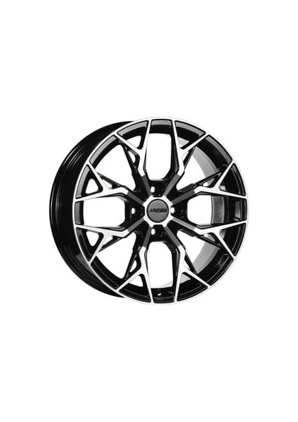 17 Inç 4X108 Arceo Roma ET25 Siyah Elmas Kesim Jant Modeli Peugeot Citroen (4 Adet)