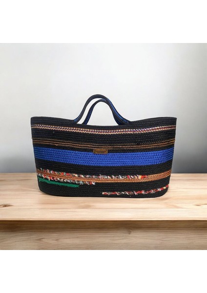 Plaj Çantası Hasır Çanta Kol Çantası