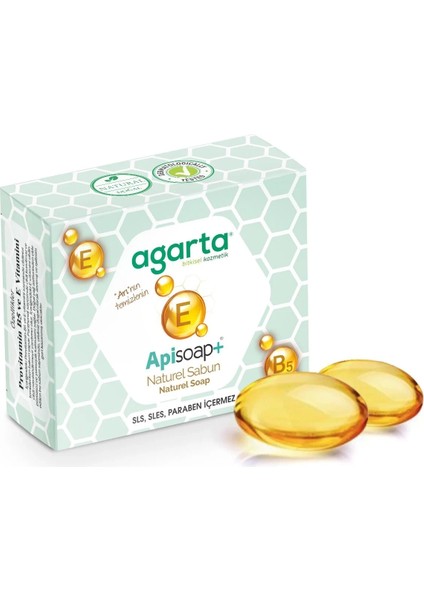 Apisoap+ Güzellik Sabunu 125 gr Naturel