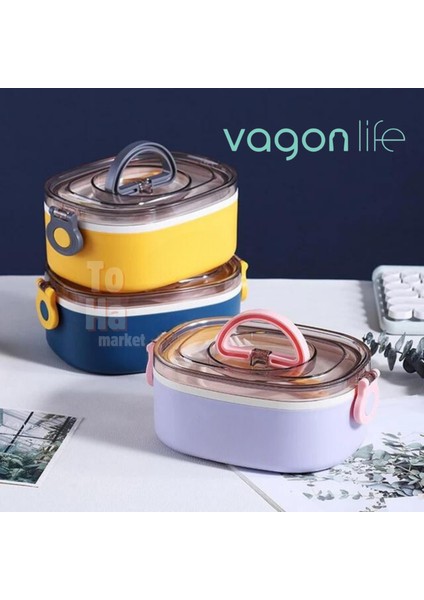 Paslanmaz Çelik 1000 ml Yemek Kabı VGN-540 indirimleri