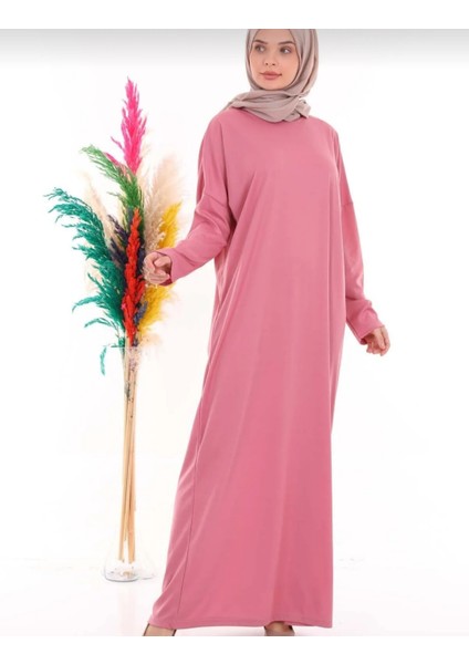 Boydan Geçirmeli Başörtüsüz Namaz Elbisesi Namazlık fiyatları