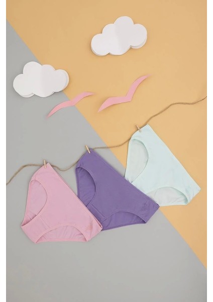 U.s. Polo Kız Çocuk Slip Külot 1678 Nil